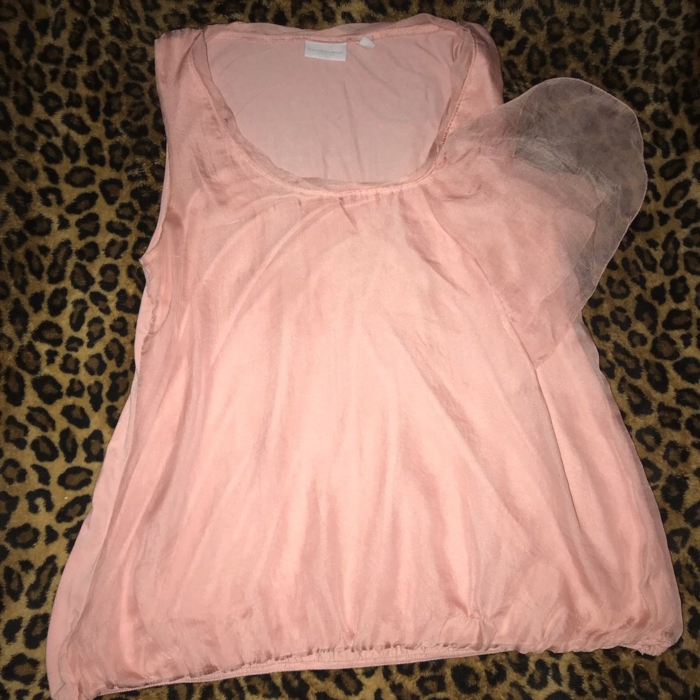 Peach Sleeveless Top